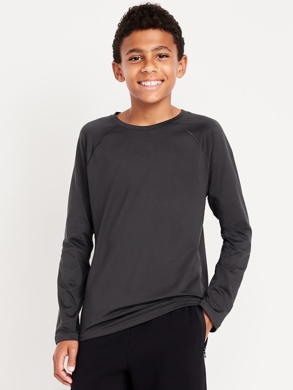 UltraBase Long-Sleeve Performance T-Shirt for Boys